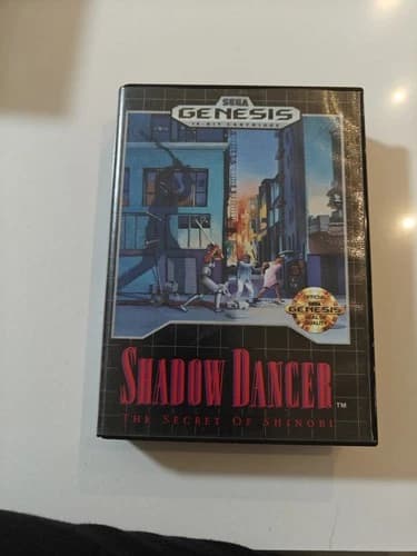 Shadow Dancer The Secret of Shinobi Sega Genesis Complete