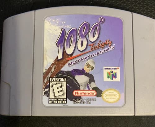 1080 Snowboarding | Nintendo 64, N64 | AUTHENTIC | TESTED | GOOD CONDITION