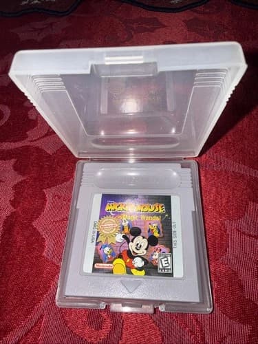 Disney's Mickey Mouse: Magic Wands (Nintendo Game Boy, 1998)!!