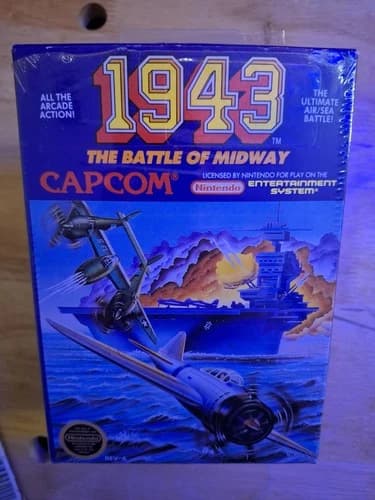 1943: The Battle of Midway (Nintendo Entertainment System, 1988) CIB Vtg Retro