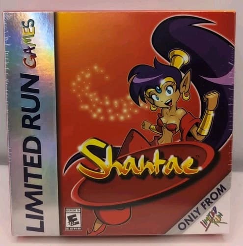 Shantae Nintendo Game Boy Color GBC, 2021 WayForward Limited Run Games LRG NEW