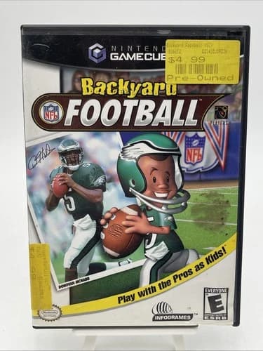 NFL Backyard Football Nintendo GameCube Complete with Manual