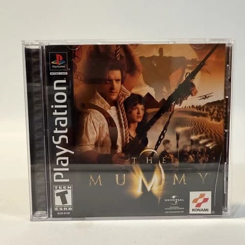The Mummy Sony PlayStation PS1 Action Adventure Game Complete CIB With Reg Card