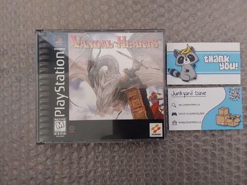 Vandal-Hearts (Sony PlayStation 1, 1997) CIB/tested.