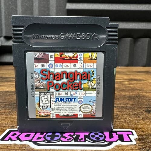 Shanghai Pocket - (Nintendo Game boy Color) Game -Cleaned, Tested & Works⭐
