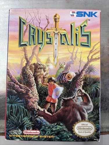 Crystalis (Nintendo NES) Complete in Box CIB