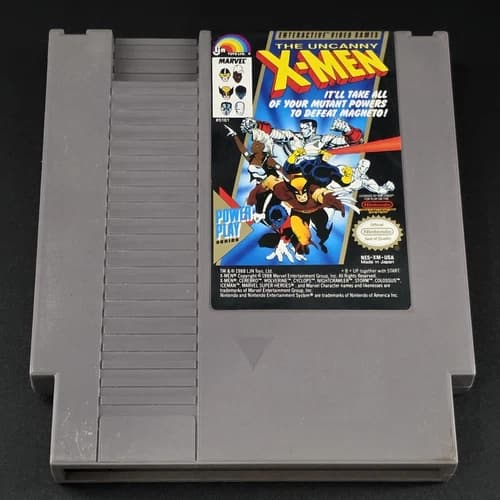 The Uncanny X-Men (Nintendo Entertainment System, 1989) Tested Authentic NES