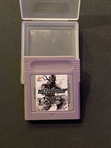 Metal Gear Solid Nintendo Game Boy Color Action Game