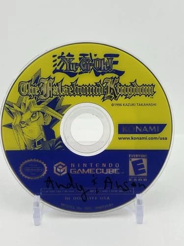 Yu-Gi-Oh The Falsebound Kingdom - Nintendo GameCube (2003) Disc Only- Tested
