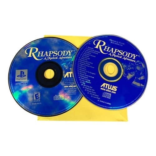 Sony PlayStation 1 PS1 Disc Only TESTED Rhapsody: A Musical Adventure w/ CD