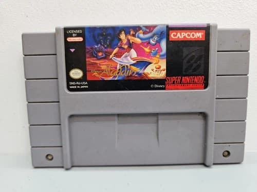 Aladdin (Super Nintendo) Authentic Cartridge Only SNES Tested Working