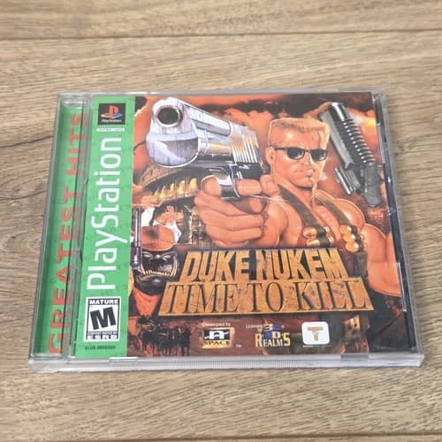 Duke Nukem Time to Kill (Sony PlayStation 1, 1998) PS1 Hits Complete Tested
