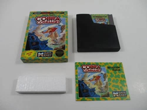 COBRA COMMAND Nintendo NES Game Complete In Box Authentic!