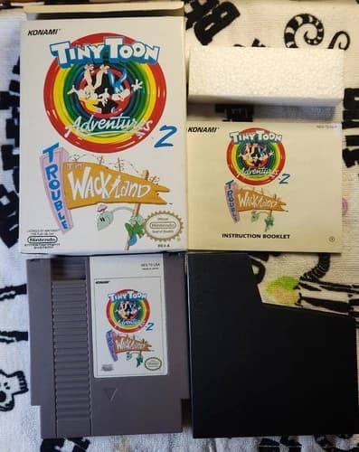 Tiny Toon Adventures 2: Trouble in Wackyland Nintendo NES CIB