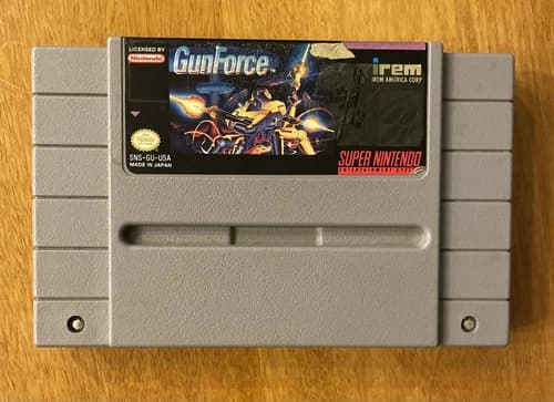 GunForce (Super Nintendo Entertainment System, 1992)