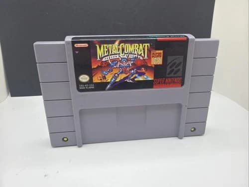 Metal Combat: Falcon's Revenge Super Nintendo SNES Cartridge Only Tested & Works