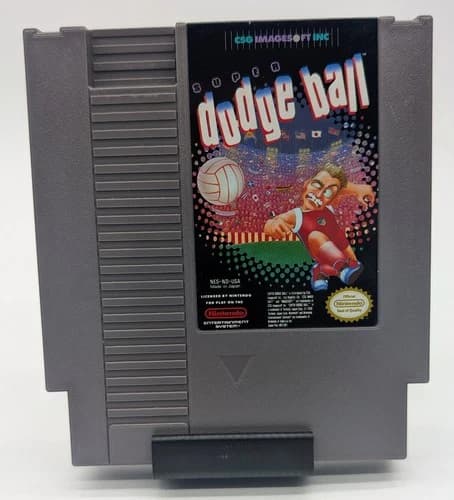 Super Dodge Ball Nintendo NES Game Cartridge Authentic