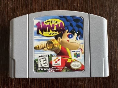 mystical ninja n64 - Tested