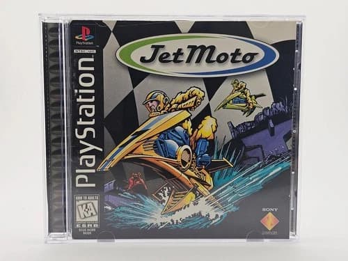 Sony Playstation 1 PS1 Jet Moto CIB Cleaned & Tested