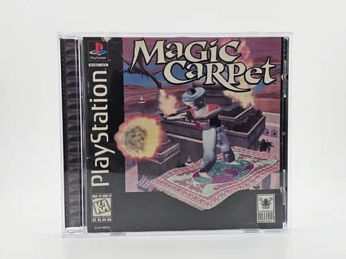 Sony Playstation 1 PS1 Magic Carpet CIB Cleaned & Tested