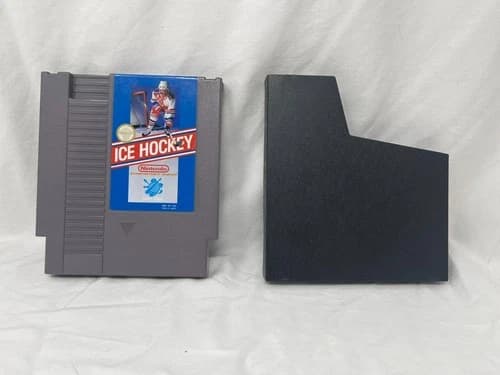 Ice Hockey (Nintendo NES Authentic Game) Cleaned Tested Working