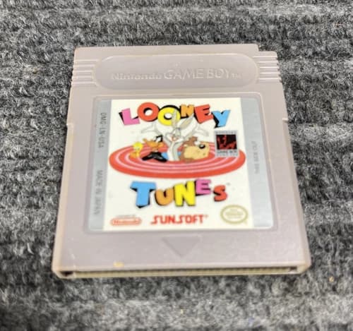 Vintage Looney Tunes (Nintendo Game Boy, 1992) Cartridge Only Tested Working