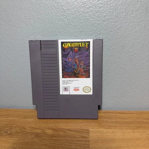 Gauntlet 2 II (Nintendo Entertainment System, 1990) NES Authentic Tested