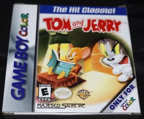 Tom and Jerry (Game Boy Color) ~ CIB Tested Working