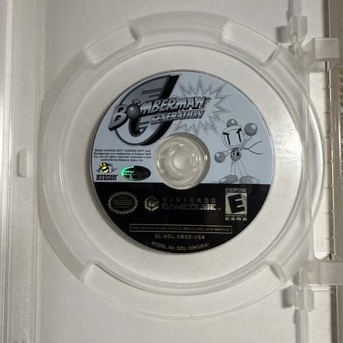 Bomberman Generation (Nintendo GameCube, 2002) Disc Only