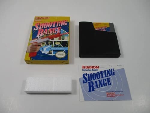 SHOOTING RANGE Nintendo NES Game Complete In Box Authentic!