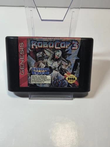 RoboCop 3 (Sega Genesis, 1993) Authentic Cartridge Only