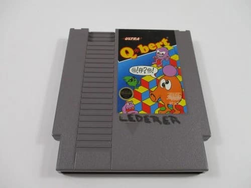 Q*BERT Nintendo NES Game Cartridge Authentic!