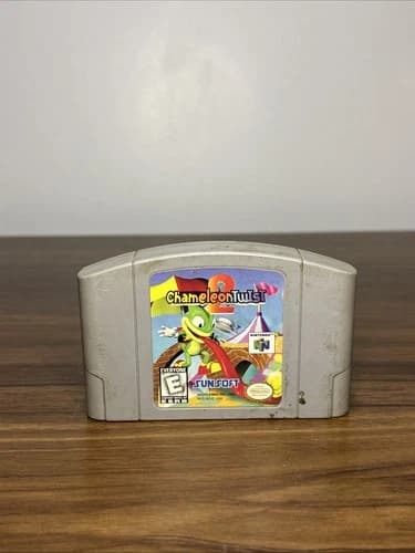 Chameleon Twist 2 | Nintendo 64 N64 Video Game Cartridge Only | Works