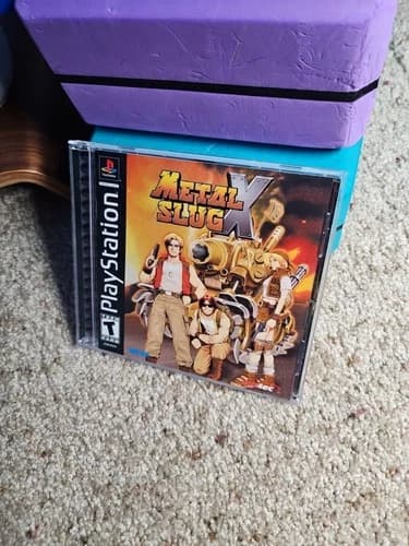 Metal Slug X (Sony PlayStation 1, 2001) Complete PS1
