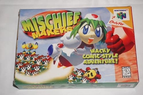Mischief Makers (Nintendo 64 N64) Complete in Box CIB Authentic