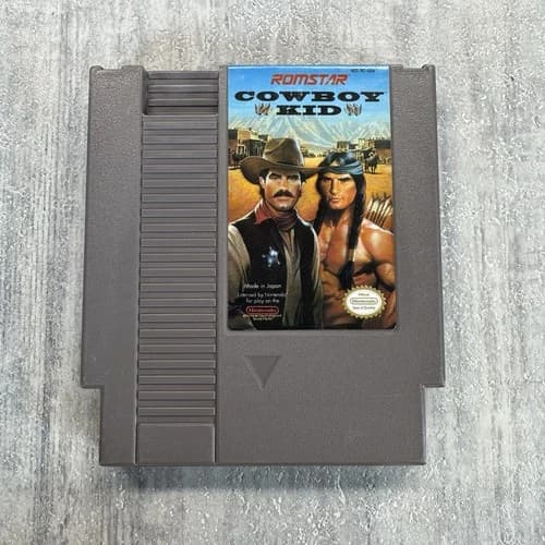 Cowboy Kid (Nintendo NES) Cart Only Authentic Tested Clean