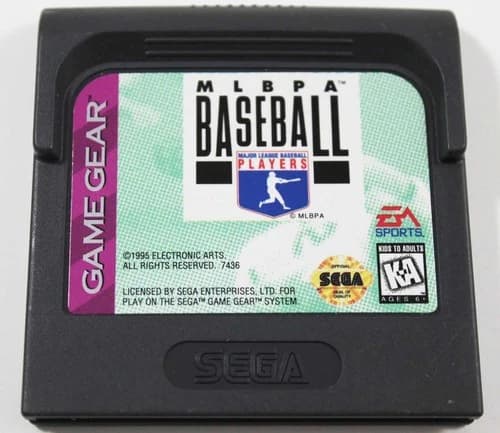 MLBPA Baseball - Sega Game Gear Cartridge