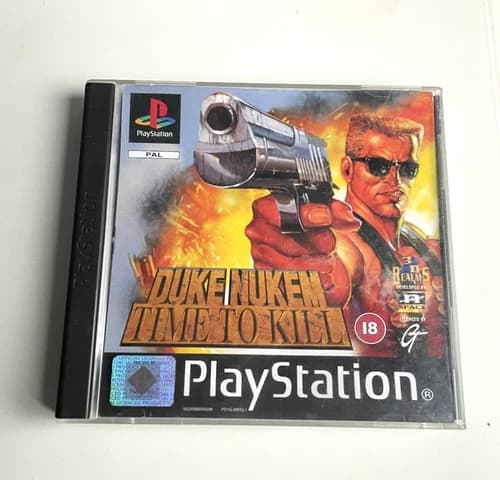 Duke Nukem: Time to Kill PS1 PlayStation 1 CIB Complete with Manual