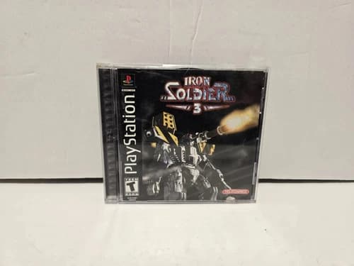 Iron Soldier 3 Sony PlayStation 1 PS1 Complete in Box CIB