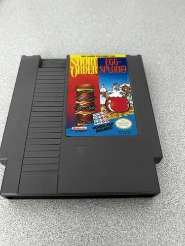Short Order/EggSplode - Nintendo Entertainment System