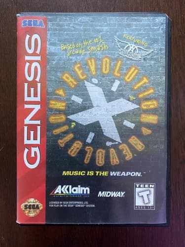 Revolution X 1995 - Sega Genesis - CIB