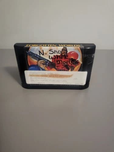 forgotten worlds sega genesis Loose Cartridge Tested And Working
