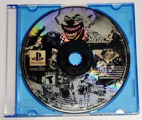 Twisted Metal 4 (Sony PlayStation 1 PS1, 1999) Disc Only, Tested