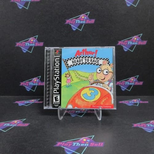Arthur! Ready To Race PS1 PlayStation 1 Complete - 1 Year Warranty EX Cond