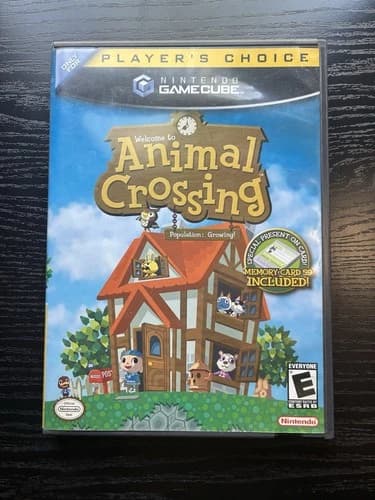 Animal Crossing 2001 Players Choice Nintendo Game Cube