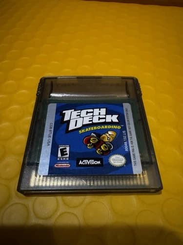 Tech Deck Skateboarding Gameboy Color
