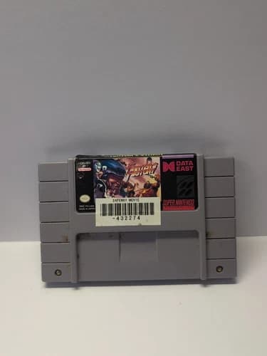 Fighter's History Super Nintendo SNES TESTED AUTHENTIC EX RENTAL FAST SHIPPER