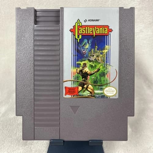 Castlevania Nintendo NES Konami, Cart Only, Authentic Tested Works