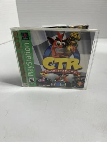 CTR Crash Team Racing 1999 PlayStation 1 PS1 Greatest Hits