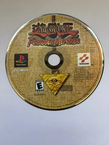 Yu-Gi-Oh Forbidden Memories (Sony PlayStation 1, 2001) - Disc Only TESTED WORKS!